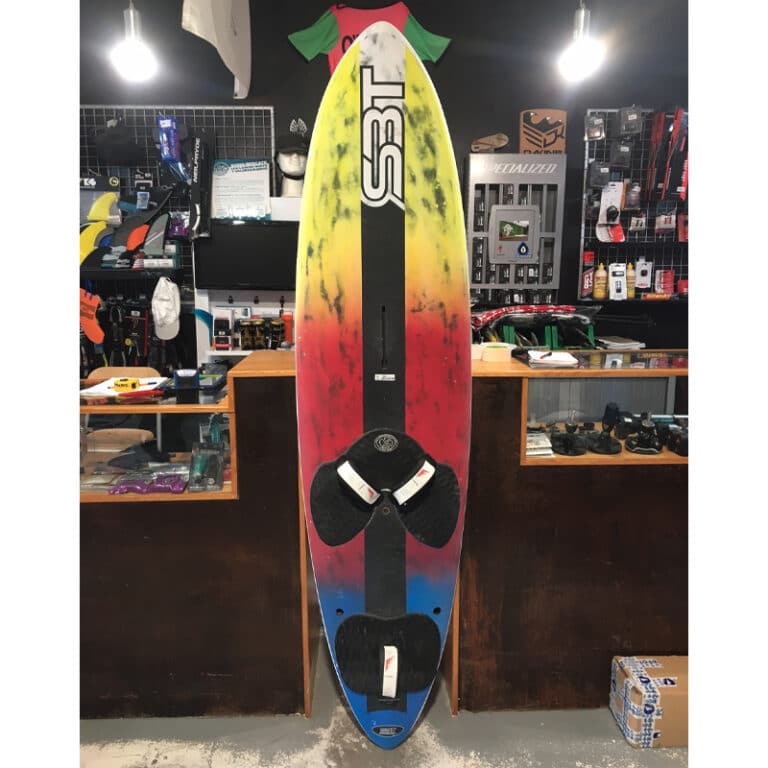 Tabla de Windsurf de segunda mano Sailboards Tarifa 75 Litros