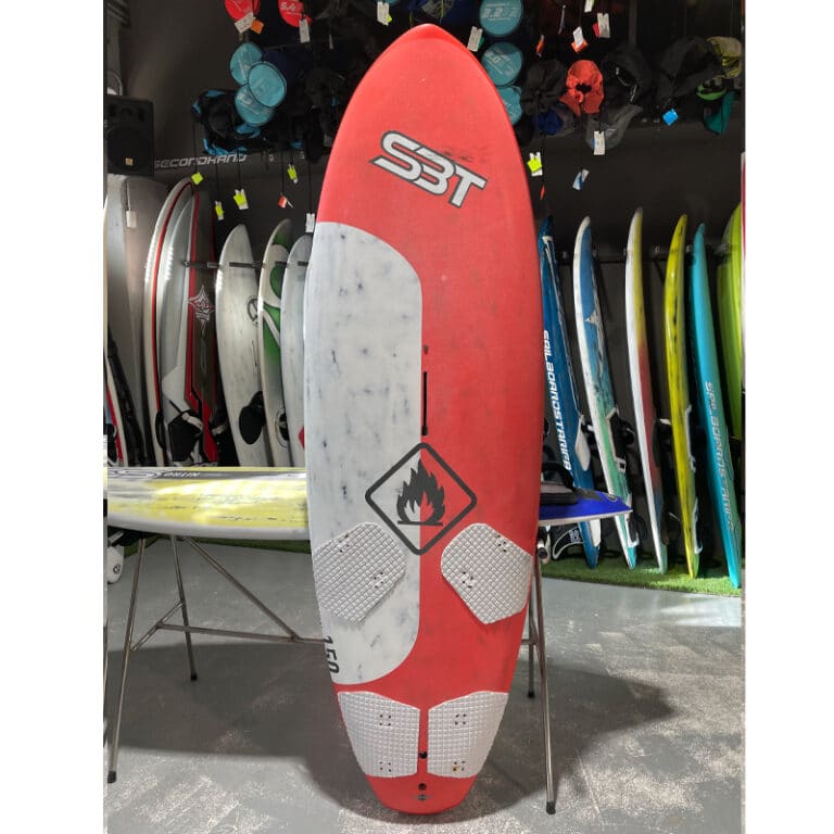 Tabla de Windsurf de segunda mano Sailboards Tarifa 150 Litros